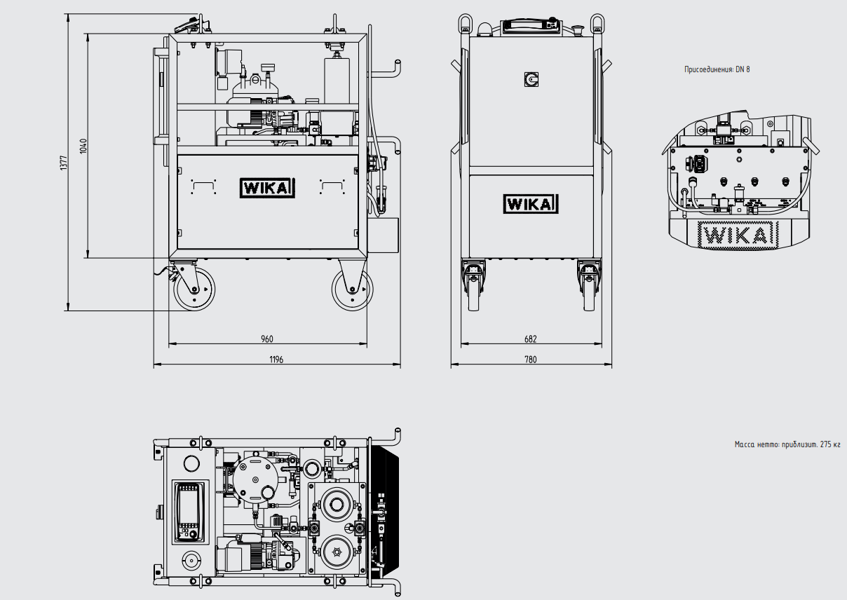 Система осушения газа Для оборудования с элегазовым заполнением Модель GAD-2000 - фото 2 - id-p74227813