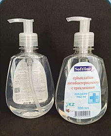 Жидкое мыло без цвета и запаха (антибактериальное) 300 мл