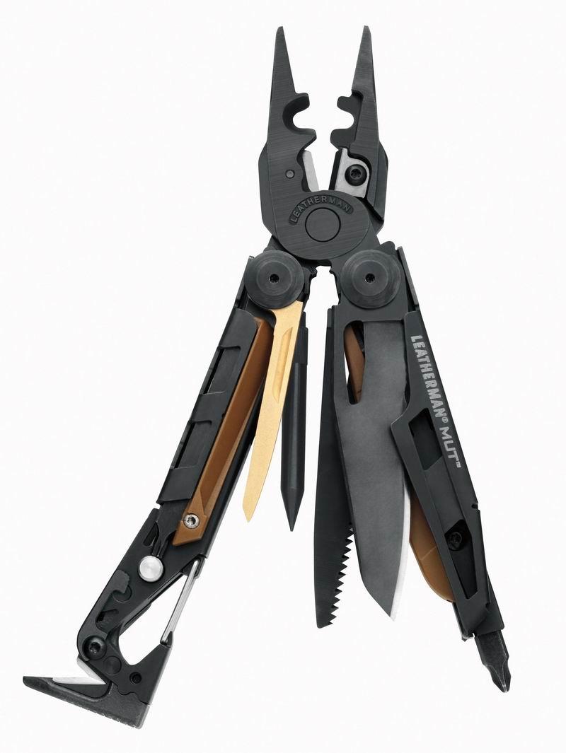 Мультиинструмент LEATHERMAN Мод. MUT EOD BLACK (15^)(12,7см)(чехол: MOLLE-BROWN) R38936