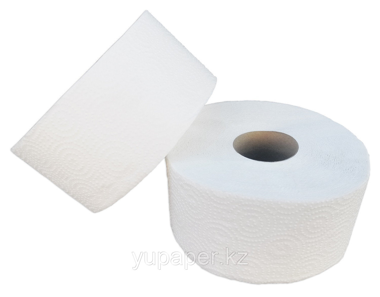 Туалетная бумага рулонная Джамбо, цена упаковку за 12 рул (150 метров в рул) - фото 2 - id-p74236705