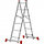 Алюминиевая лестница помост 3 В 1 (арт. в серт.: 1415206) Россия, фото 2