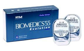 Biomedics 55 гидрогелевые мягкие контактные линзы(6 блистеров) - фото 1 - id-p74256550