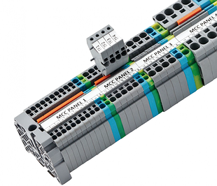 Быстрозажимные пружинные клеммы