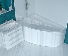 Акриловая ванна Marka One Lil (Лил) 140x90 см. (Левая). 1 Marka. Россия, фото 2
