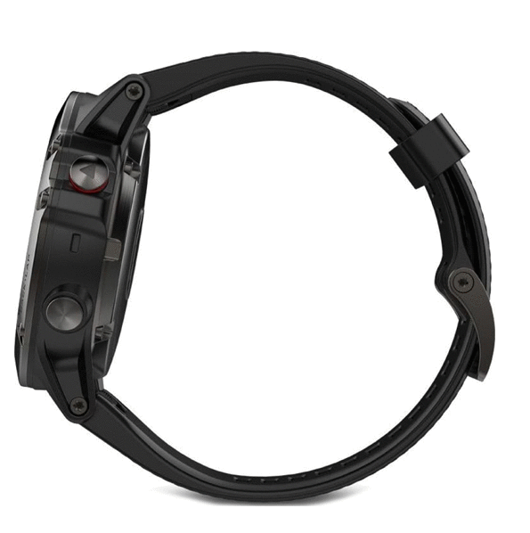 Смарт-часы Garmin Smart Watch Fenix 5X Sapphire 166915 (Slate grey with black band) - фото 3 - id-p67980447