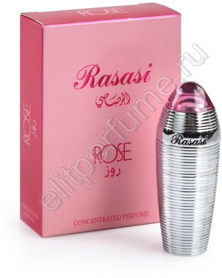 Арабские масляные духи RASASI ROSE / Роза, 5 мл.