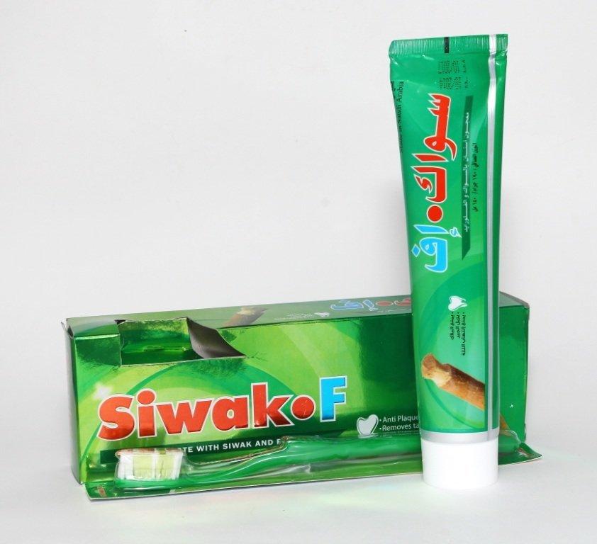 Зубная паста SivakOf с бесплатной зубной щеткой, 120 гр.