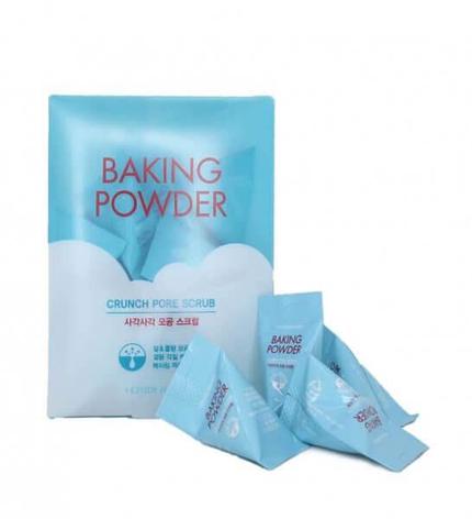Скраб с содой для очищения пор Etude House Baking powder crunch pore scrub (1 упаковка - 24 шт./7 гр.), фото 2