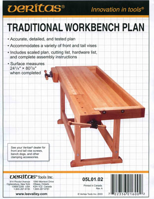 План верстака *Traditional workbench* - фото 1 - id-p7307756