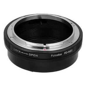 Переходник объектива Canon FD на Sony NEX VG20EH, фото 2