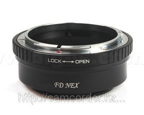 Переходник объектива Canon FD на Sony NEX VG20EH, фото 3