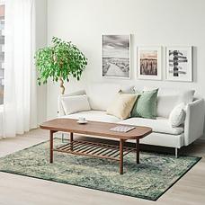 Ковер ВОНСБЭК зеленый 170x230 см ИКЕА, IKEA, фото 2