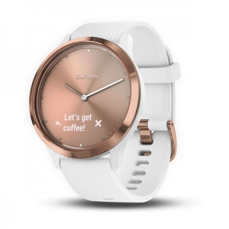 Смарт-часы Garmin Smart Watch vivomove HR  Sport S (182465) Rose Gold -White, фото 1