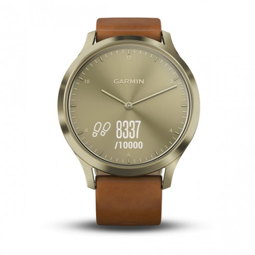 Смарт-часы Garmin vivomove HR E EU Premium S/M (184711) Gold-Gold - фото 5 - id-p67980455