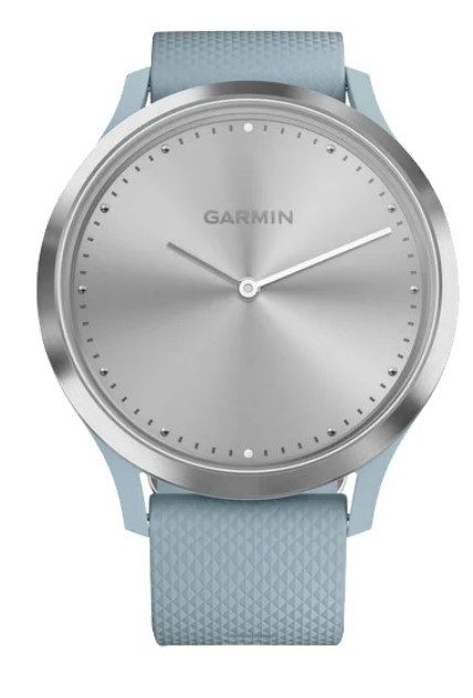 Смарт-часы Garmin vivomove HR Sport Silicone (215347) Silver with Seafoam - фото 1 - id-p67980457