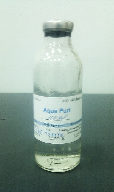 Вода дистиллированная Aqua Puri