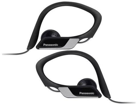 Наушники-вкладыши спортивные проводные Panasonic RP-HS34E (Черный) - фото 1 - id-p74316112