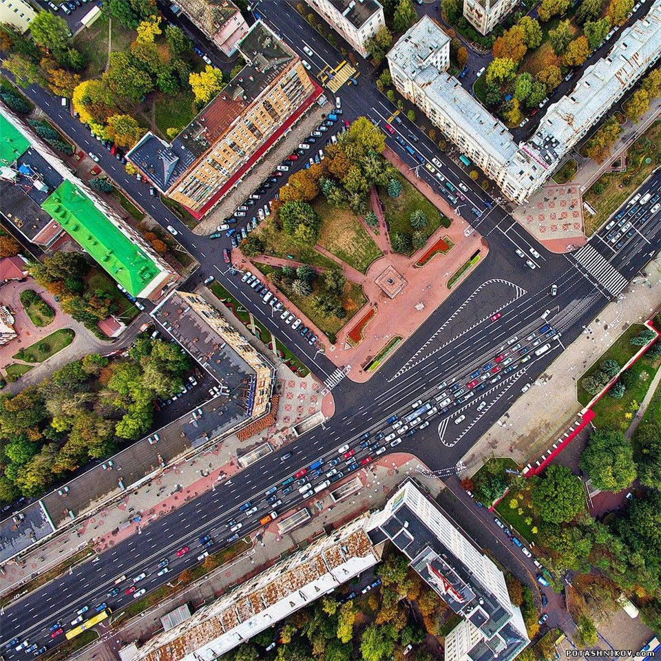 Аэрофотосъемка дорожного дела