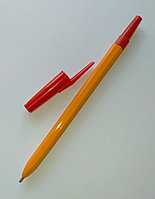 Ручка шар. Беркли Школьник РШ-49ОК красная оранж.корпус (уп.50шт.)