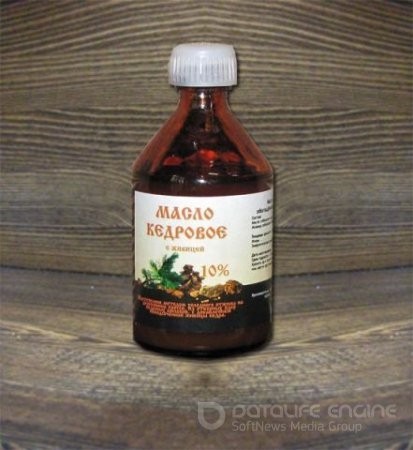 Живица кедровая 10% на кедровом масле