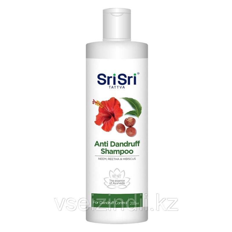 ANTI DANDRUFF SHAMPOO Neem, Reetha & Hibiscus,Sri Sri Tattva(ШАМПУНЬ ОТ ПЕРХОТИ ним,ритха, гибискус, 200мл