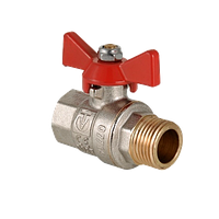 Кран шаровый 20(3/4) внутр/наруж VALTEC BASE VT.218.N.05