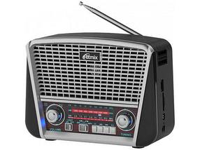 Радиоприемник в стиле ретро с фонариком Ritmix RPR-050 {FM, USB, microSD, AUX, MP3, WMA} (Золотистый), фото 2