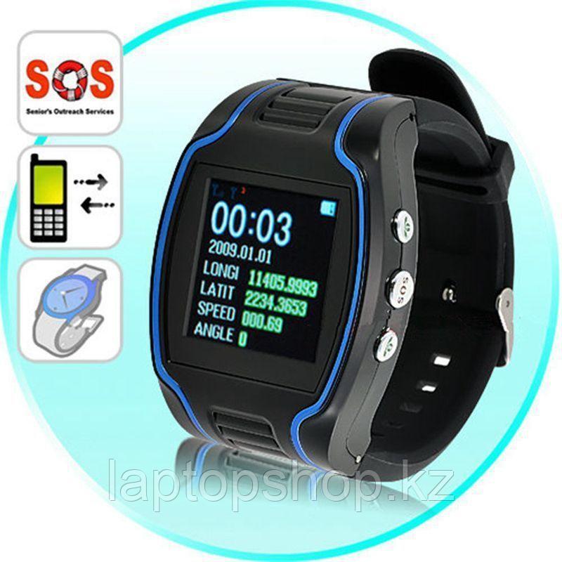 Часы GPS трекер 1.5" LCD Unlocked 1.5" LCD GPS Tracking GPRS Cellphone Wrist Watch GSM