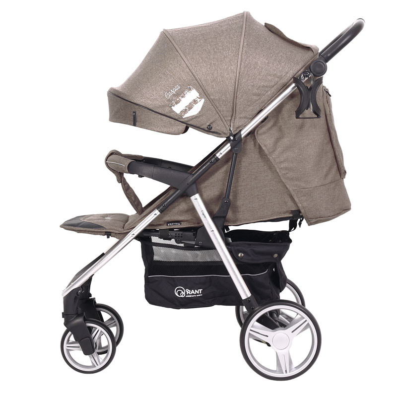 Коляска детская  CASPIA Trends  RA058 Lines brown