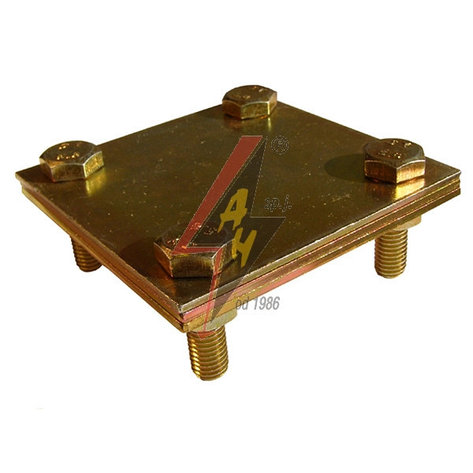 Крестообразное соединение 4xM8x25, три пластины, B do 50 mm, серия Gold, фото 2