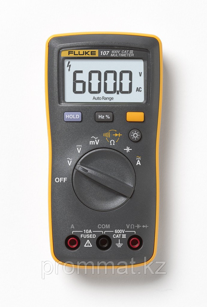 Комплект из цифрового мультиметра Fluke 107 и клещей i400E