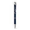 Алюминиевая шариковая ручка Soft Touch, синяя, фото 2
