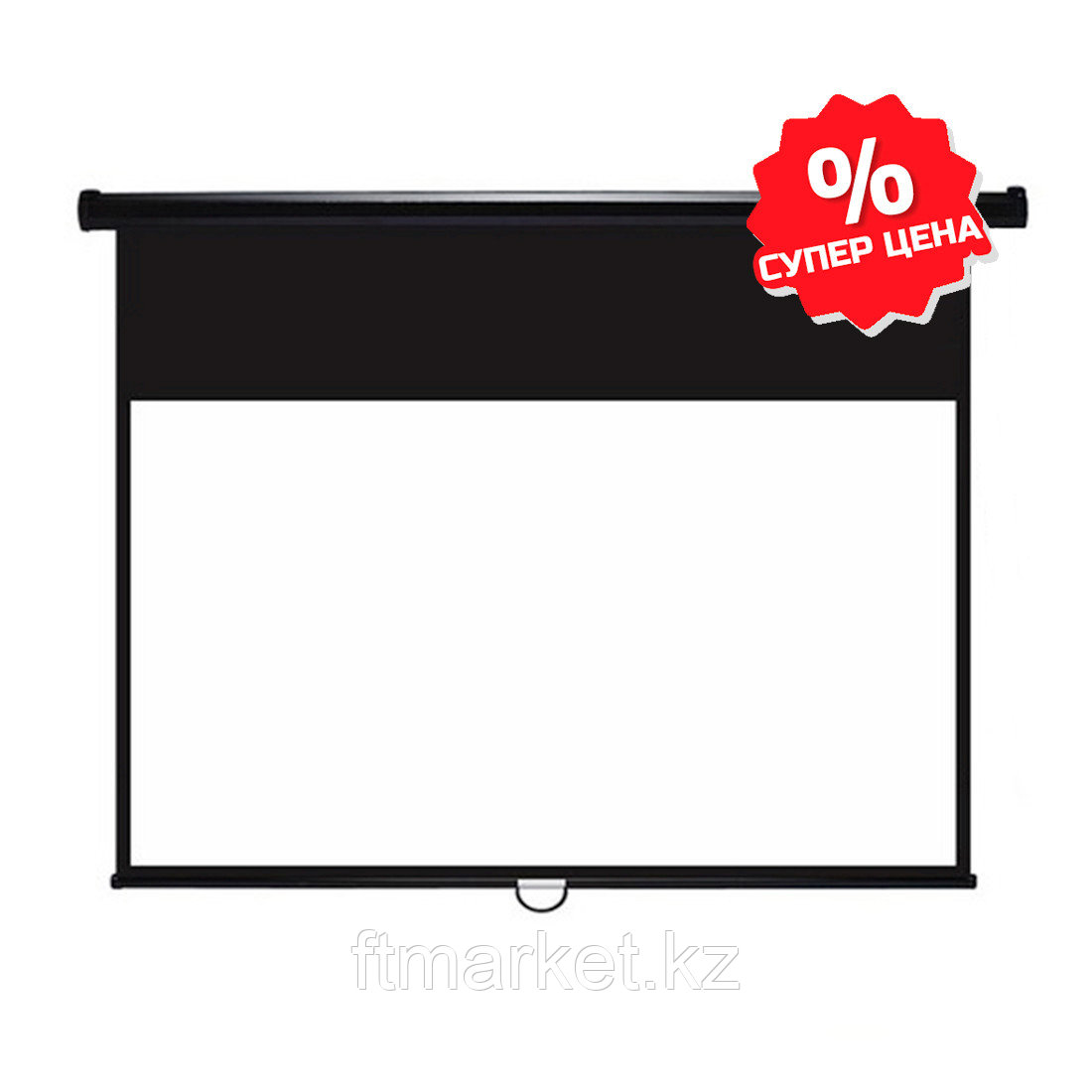 Экран Deluxe DLS-M229-185 (90"х73"), ? - 116", Жұм. беті 221х125 см., 16:9, фото 1