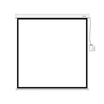 Экран моторизированный (с пультом Д/У) Deluxe DLS-ERC203x153W (80"х60"), ? - 100", 4:3