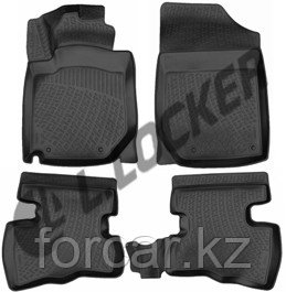 3D Коврики в салон Geely LC Cross (12-) (полимерные) L.Locker, фото 2