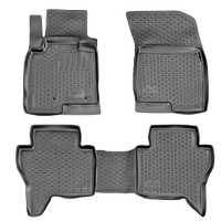 Коврики в салон Mitsubishi Lancer X (07-) (полимерные) L.Locker
