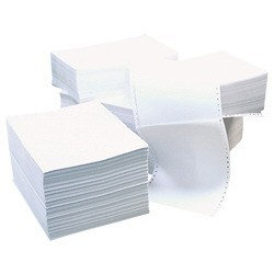 Бумага перфорированная 210 (1400 листов, плотность бумаги 60-65 г/м2)