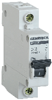 Автоматический выключатель ВА47-29 GENERICA (144) 1, 230В, 63А
