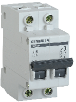 Автоматический выключатель ВА47-29 GENERICA (144) 2, 400В, 16А