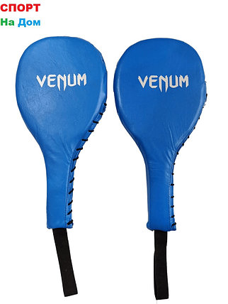 Лапа хлопушка для бокса Venum (цвет синий), фото 2