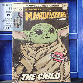 Постер Малыш Йода - Baby Yoda