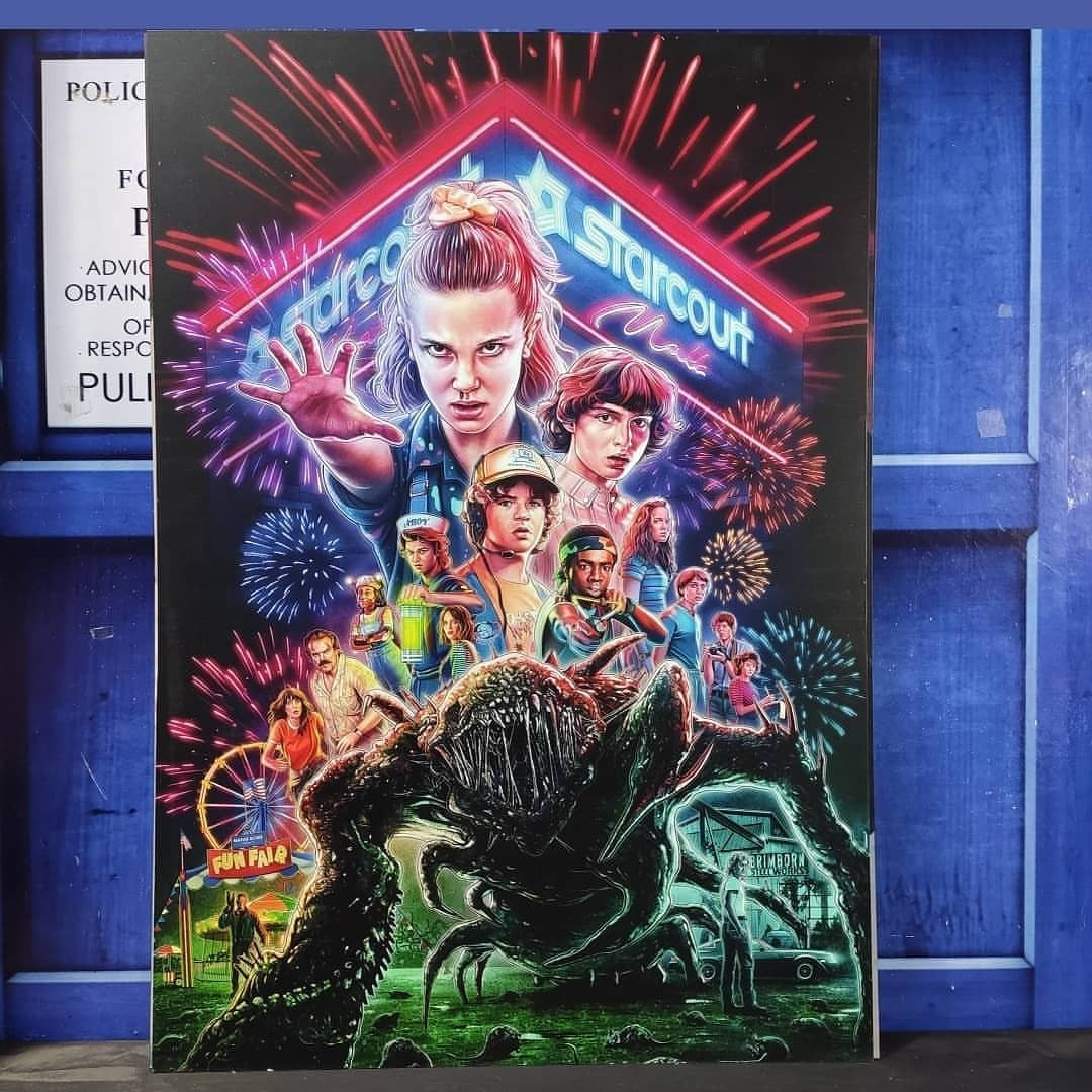 Постер Очень странные дела - Stranger things