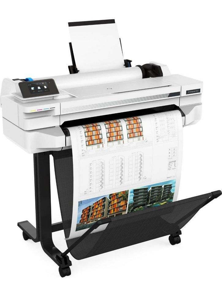 Плоттер HP DesignJet T525 24-in Printer (A1/610мм) 5ZY59A - фото 3 - id-p74434117