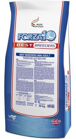 Forza10 Mini ADULT из ягнёнка и риса 20кг для взрослых собак мелких пород BEST BREEDERS - фото 2 - id-p39074455