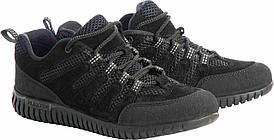 Ботинки Летние ХСН "Стрит" (кожа) (камбрель) (черные)  R 87361-44