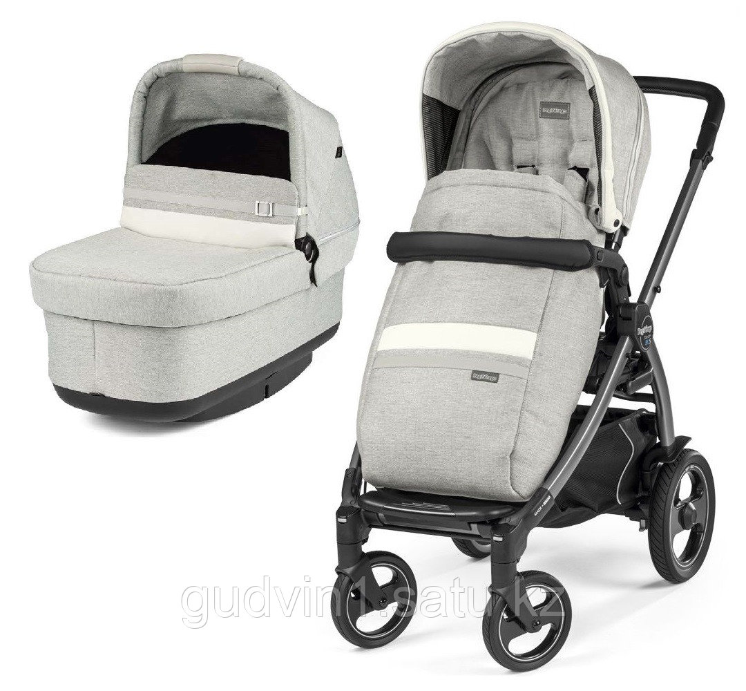 Коляска 2в1 Peg-Perego Book 51S Titania Pop Up Modular Lux Pure