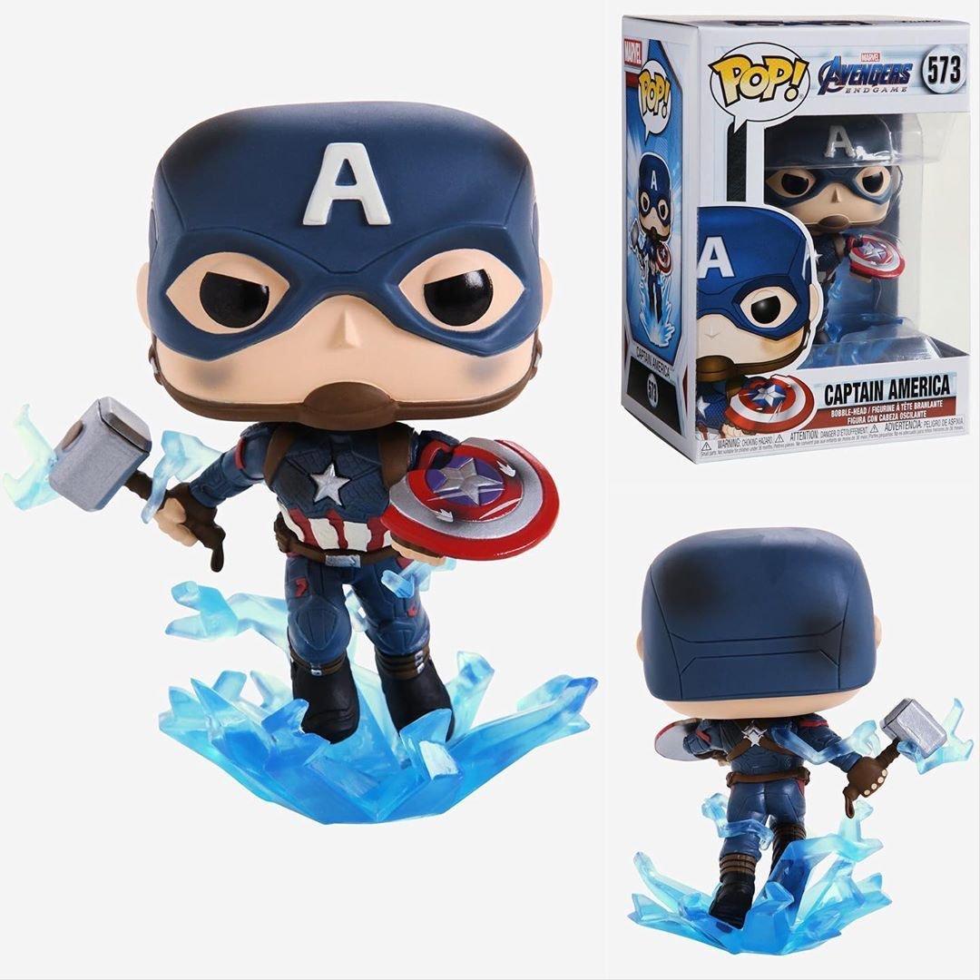 Funko Pop Капитан Америка с молотом и щитом 573