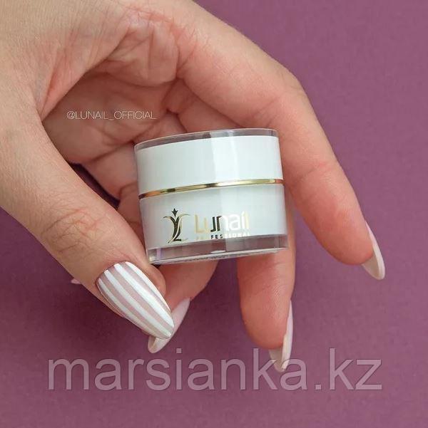 Гель-краска Lunail KR1 белая, без липкого слоя, 5ml