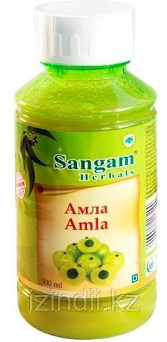 Натуральный сок Амлы, 500 мл, Sangam Herbals