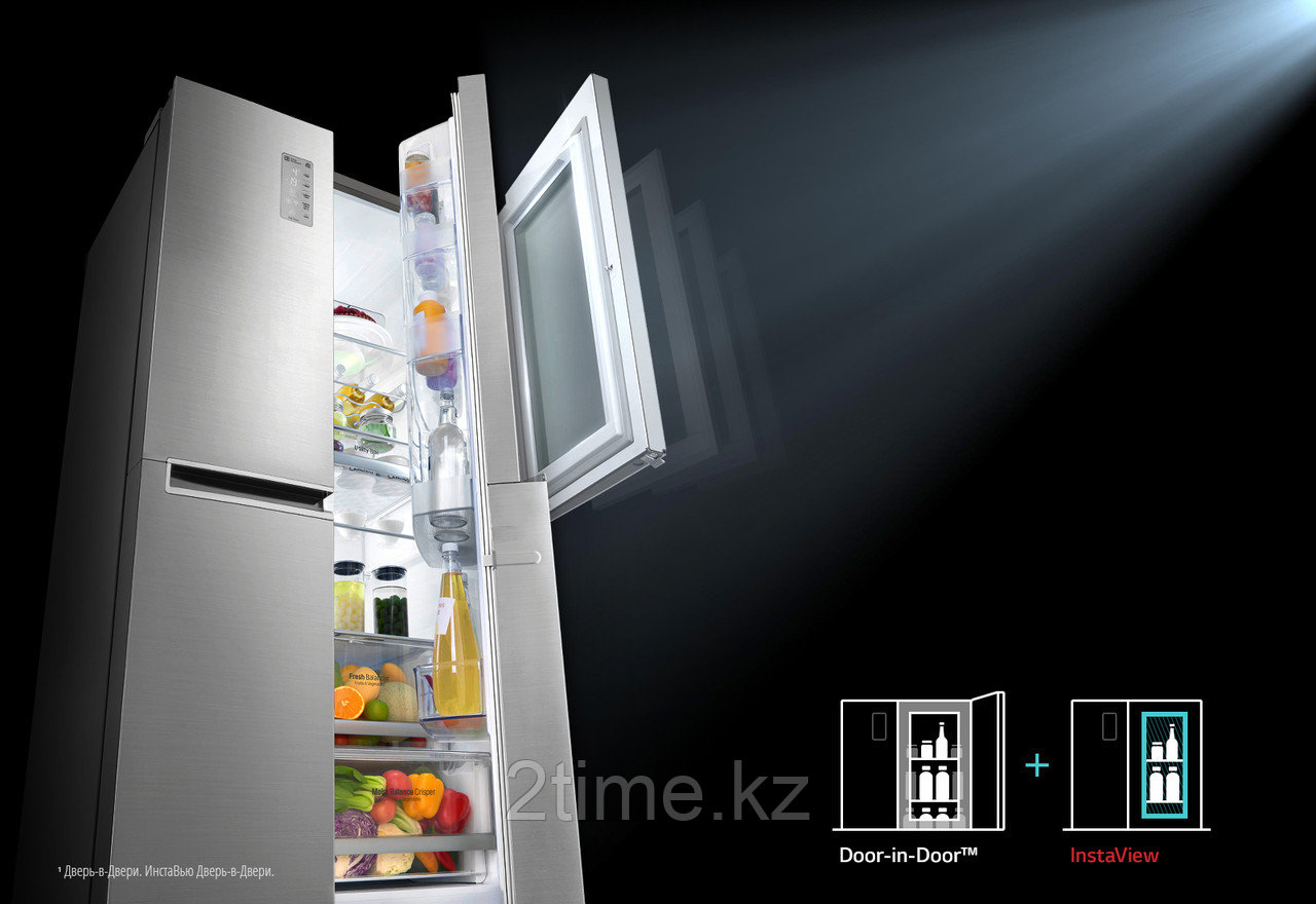 Холодильник LG-GC-Q247CABV (179см), фото 1